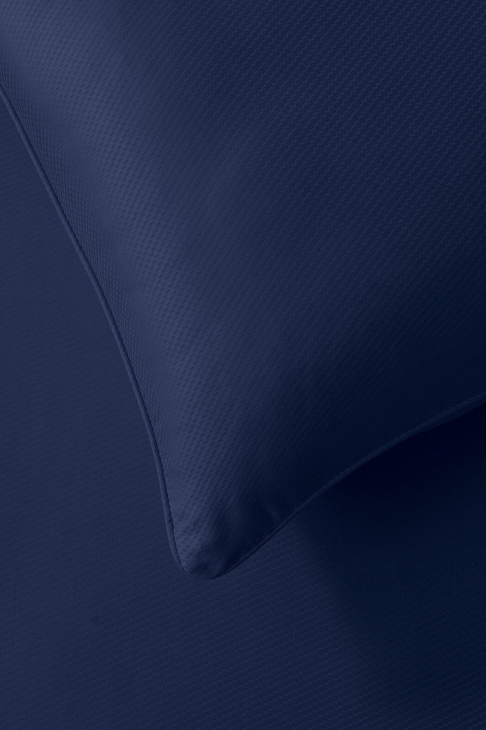 Blue Cube Dobby Bed Sheet Set - Image 4