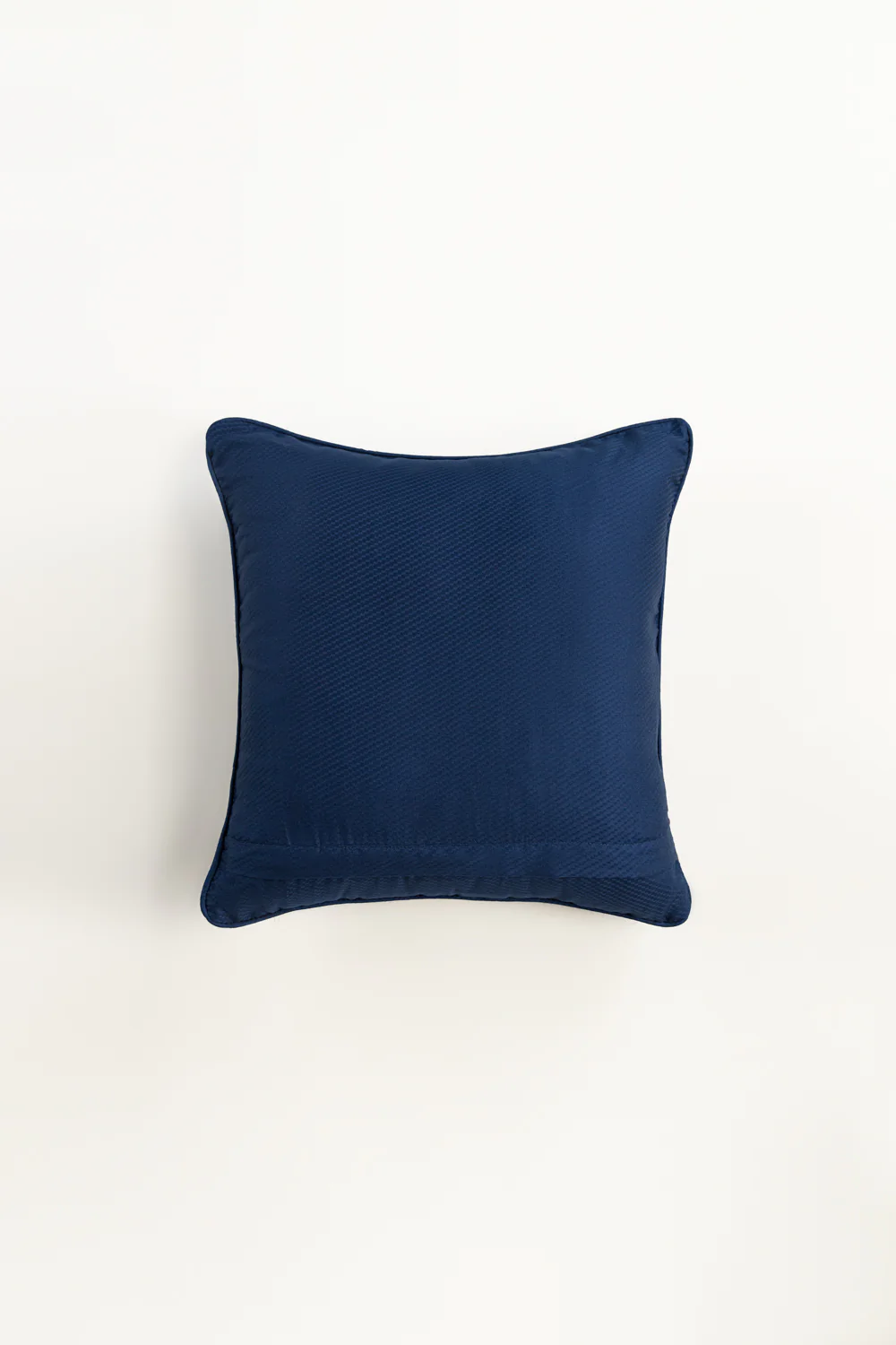 Blue Cube Dobby Square Cushion Cover - Image 3