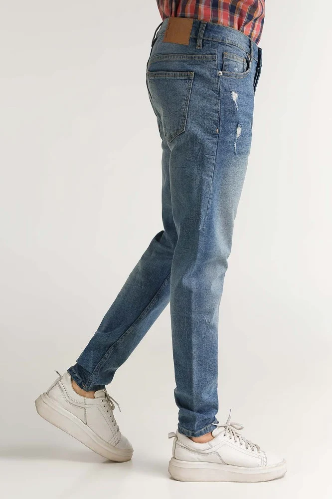 Blue Denim Jeans - Image 2