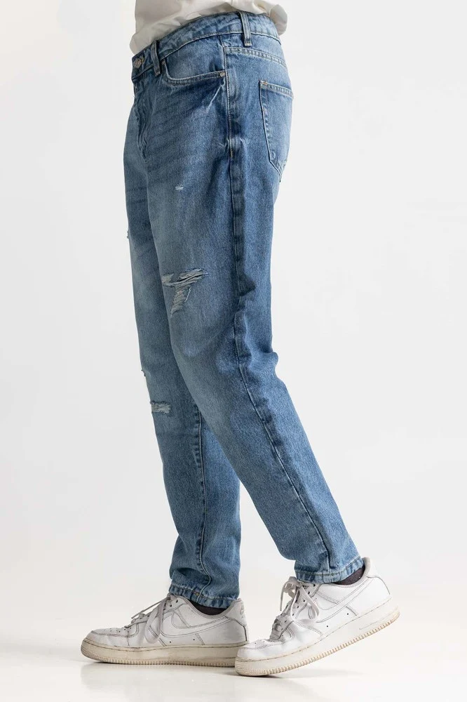 Blue Denim Jeans MNJNSSS24010 - Image 3