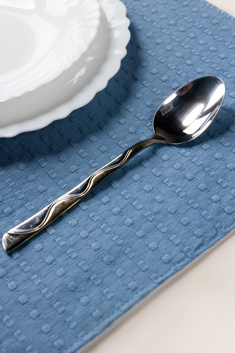 Blue Dyed Placemat Pair - Image 3