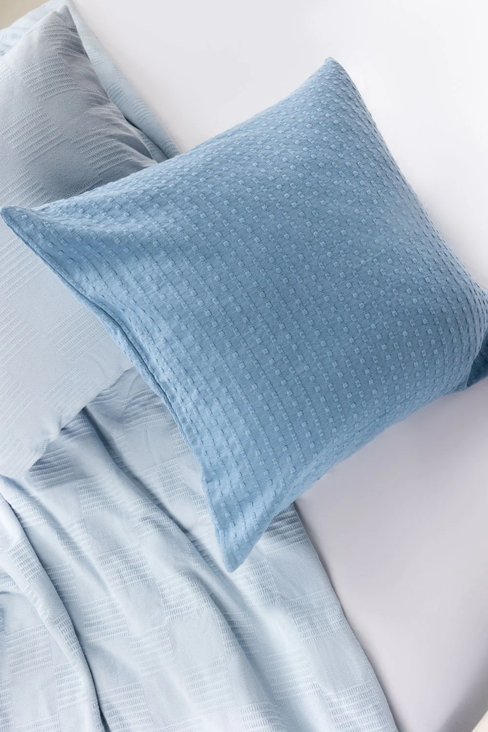 Blue Dyed Square Cushion - Image 4