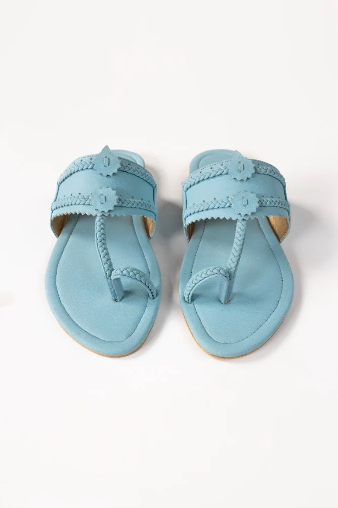 Blue kolhapuri - Image 4