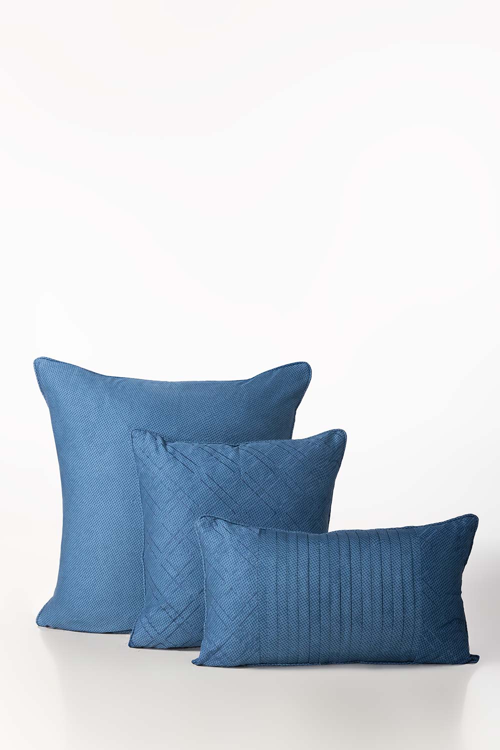 Blue Stroke T-200 Euro Sham Cushion Cover - Image 4