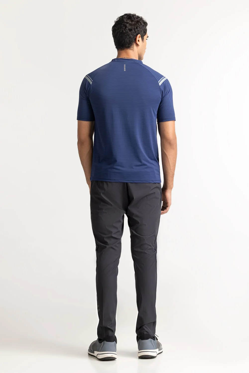 Blue Textured Tee - Image 6