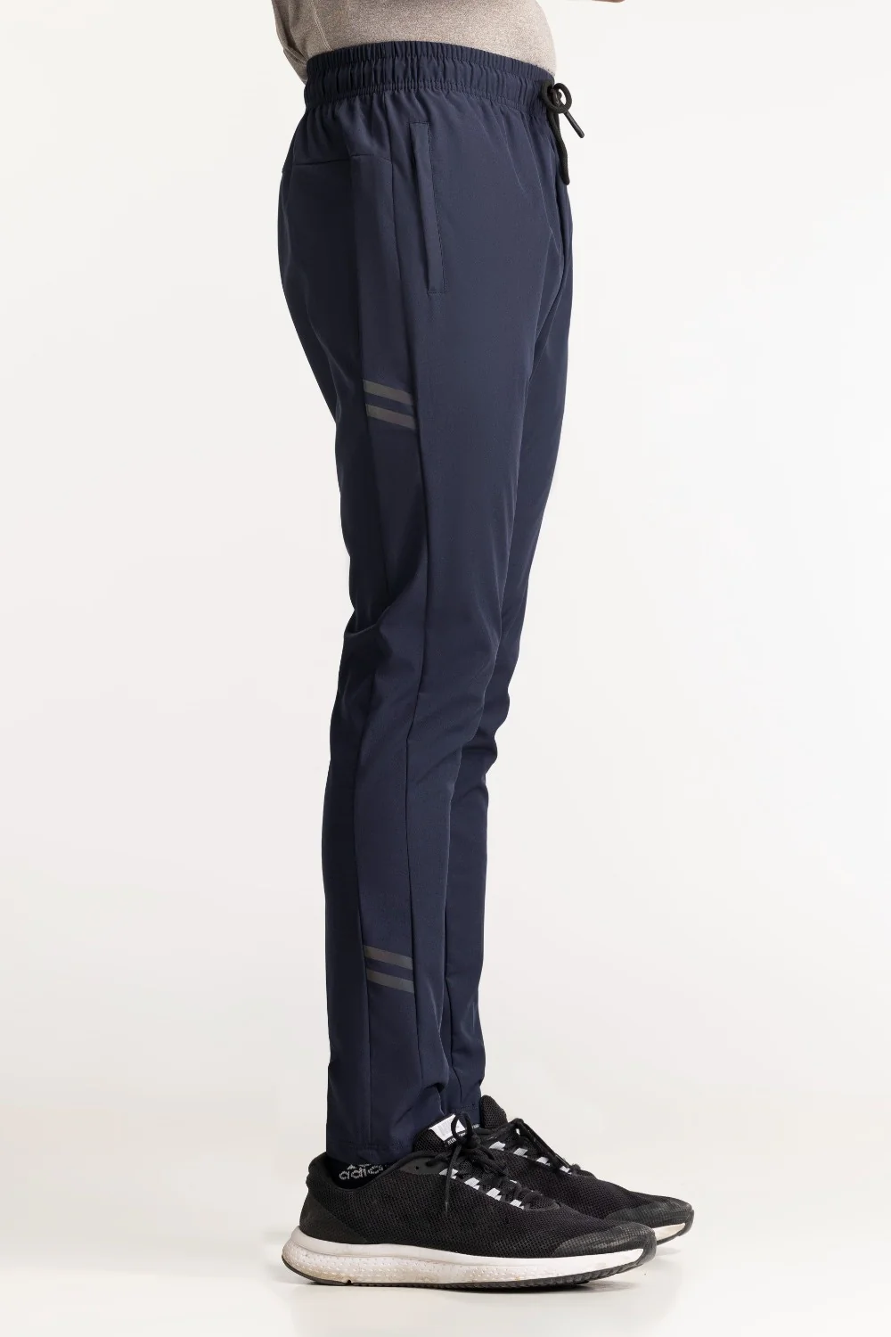 Blue Textured Trouser - Image 4