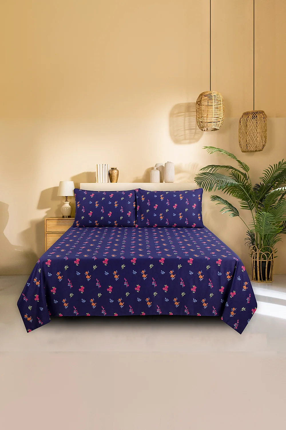 Botanical Charm T-200 Bed Sheet Set - Image 5