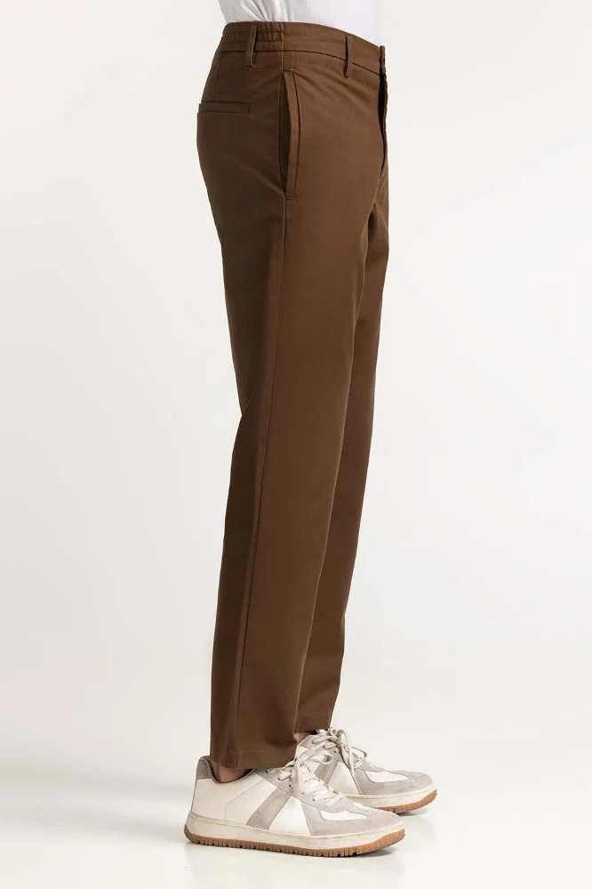 Brown Khaki Pant MNTRKHWS23002D - Image 4