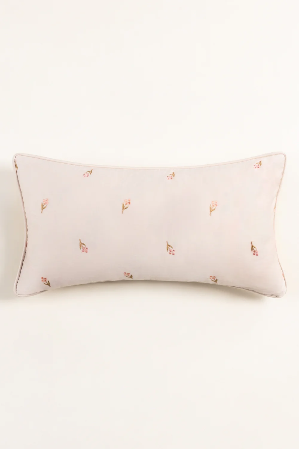 Butter Cream T-400 Embroidered Deck Cushion Cover
