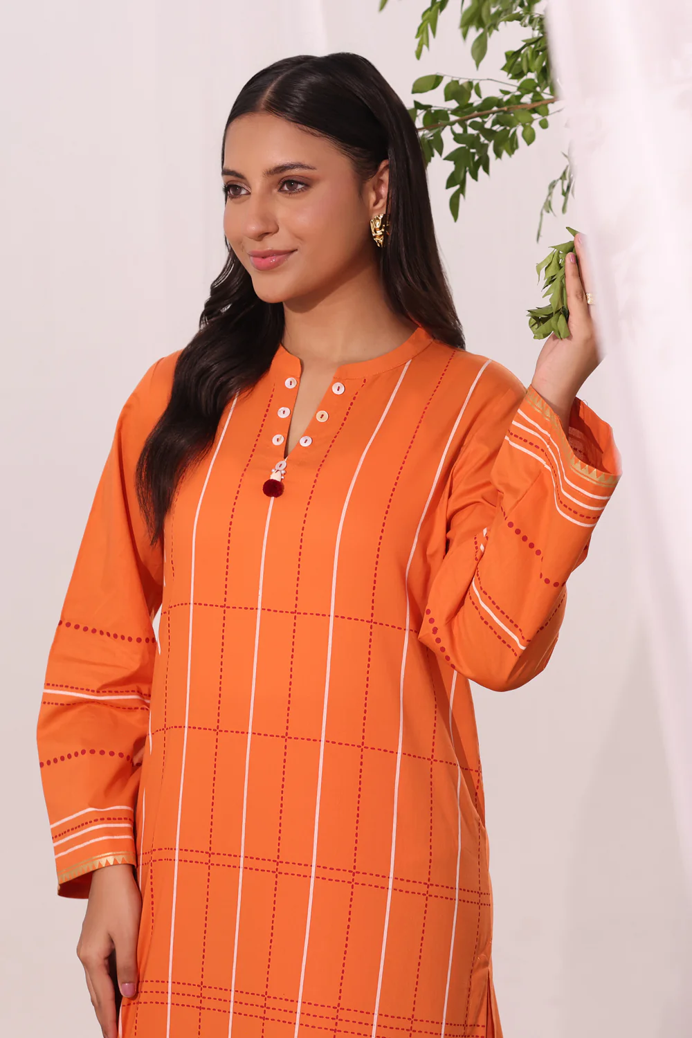 Cambric Block Printed Co-Ord Set - Image 3