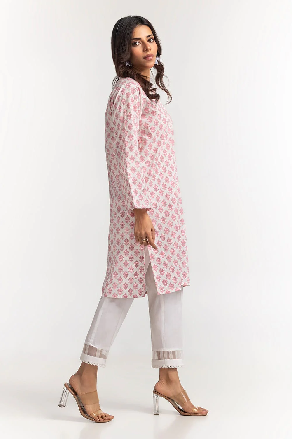 Cambric Block Printed Shirt - Image 5