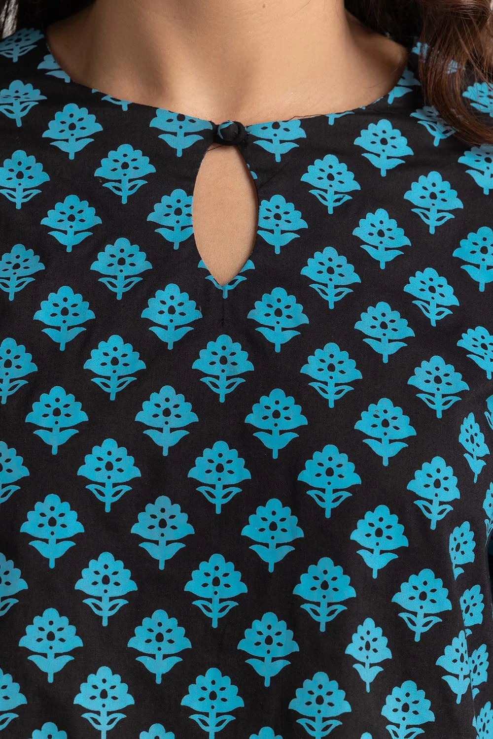 Cambric Block Printed Shirt - Image 2