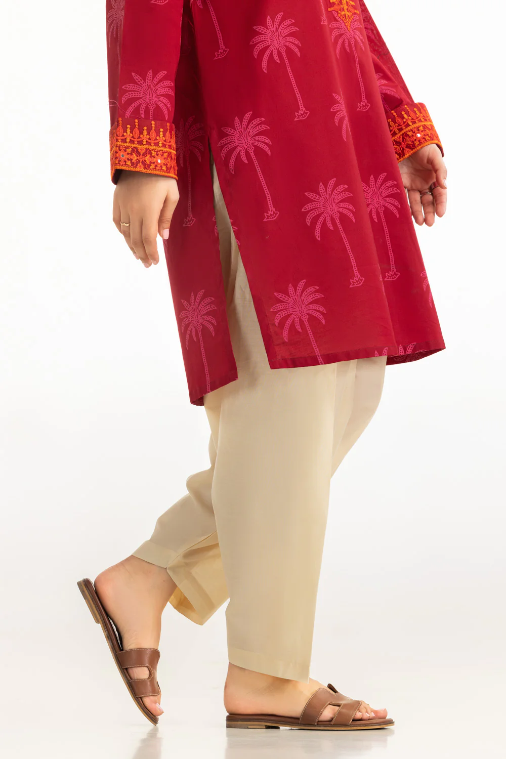 Cambric Dyed Shalwar - Image 3