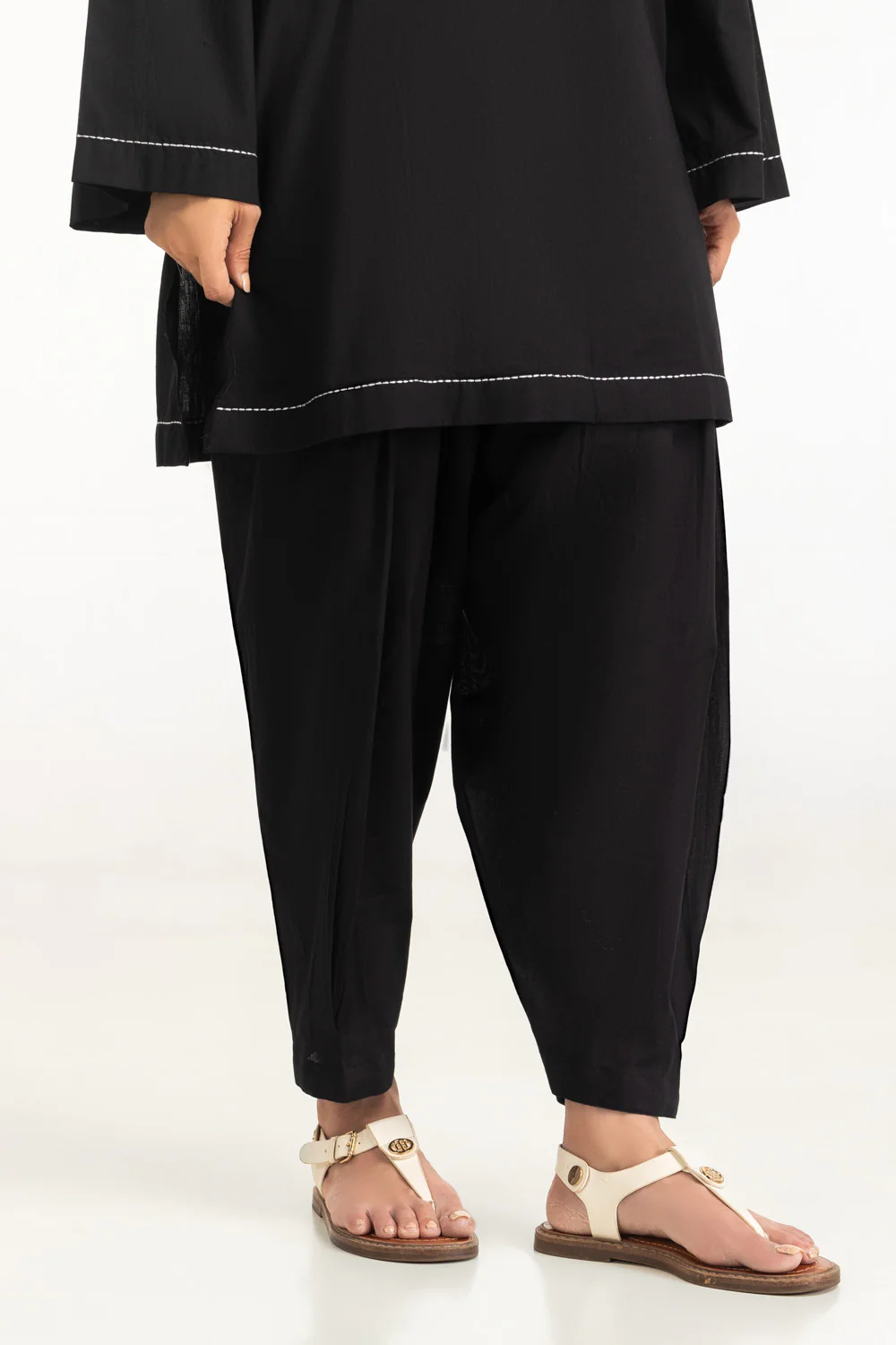 Cambric Embroidered Co-Ord Set - Image 6