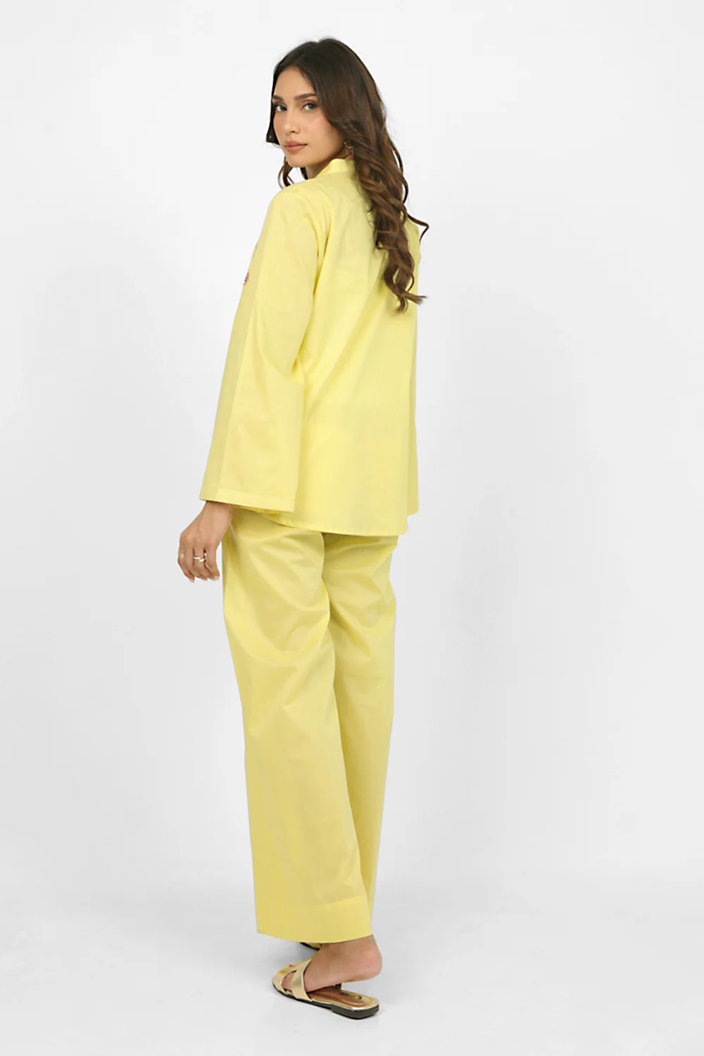 Cambric Embroidered Co-Ord Set - Image 6