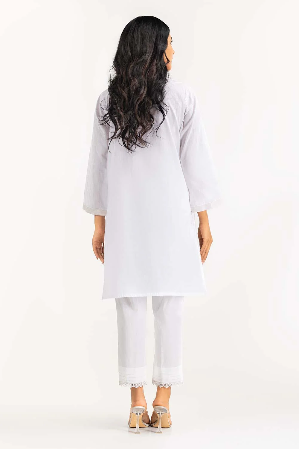 Cambric Embroidered Shirt - Image 5