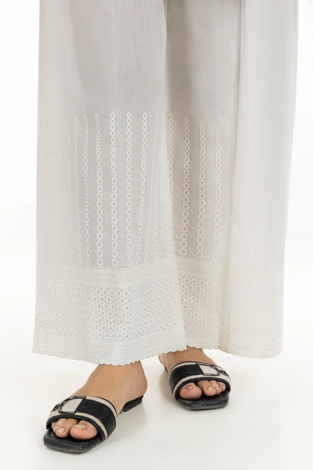 Cambric Embroidered Trouser