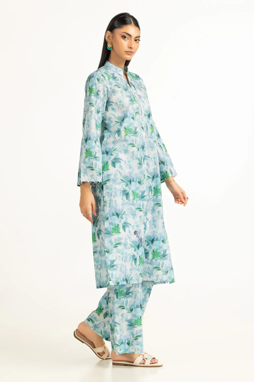 Cambric Printed Co-Ord Set - Image 3