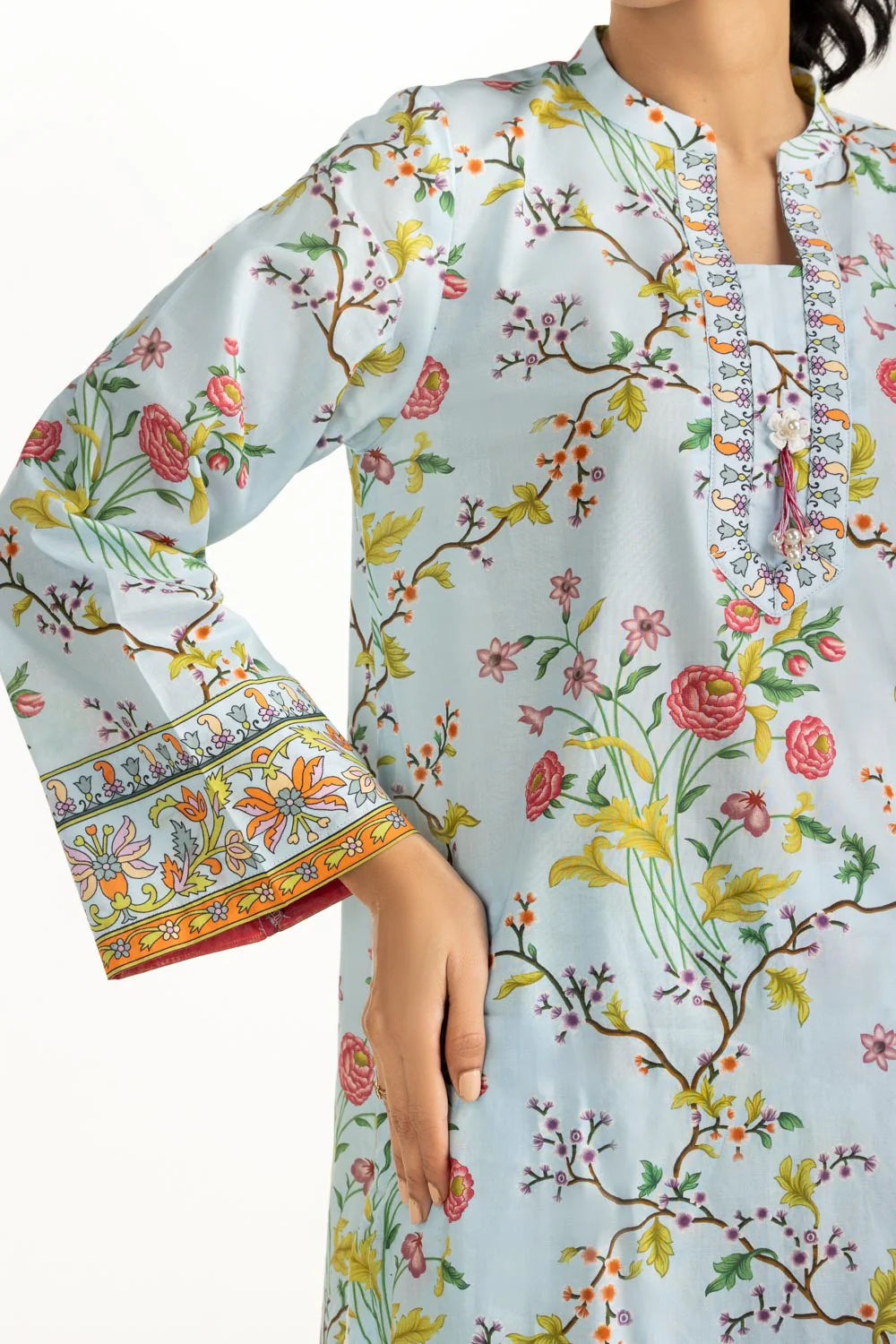 Cambric Printed Co-Ord Set - Image 2