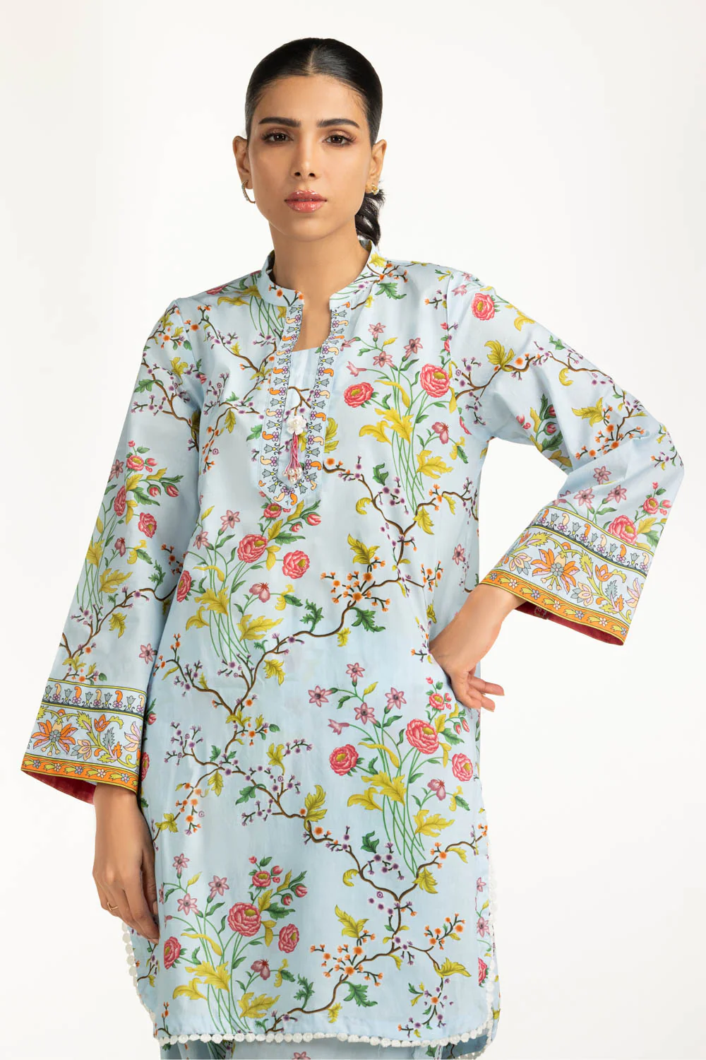 Cambric Printed Co-Ord Set - Image 4