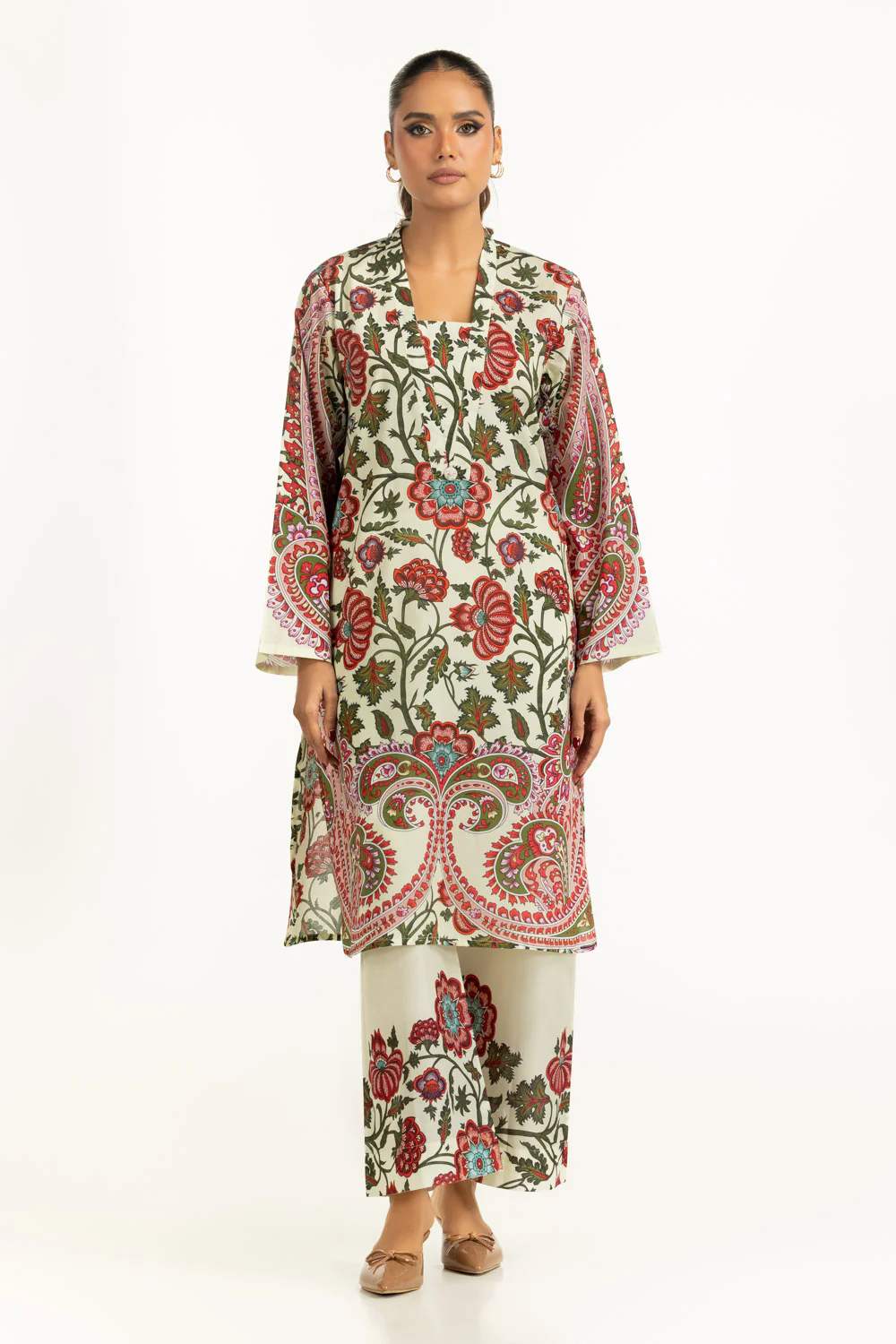 Cambric Printed Co-Ord Set