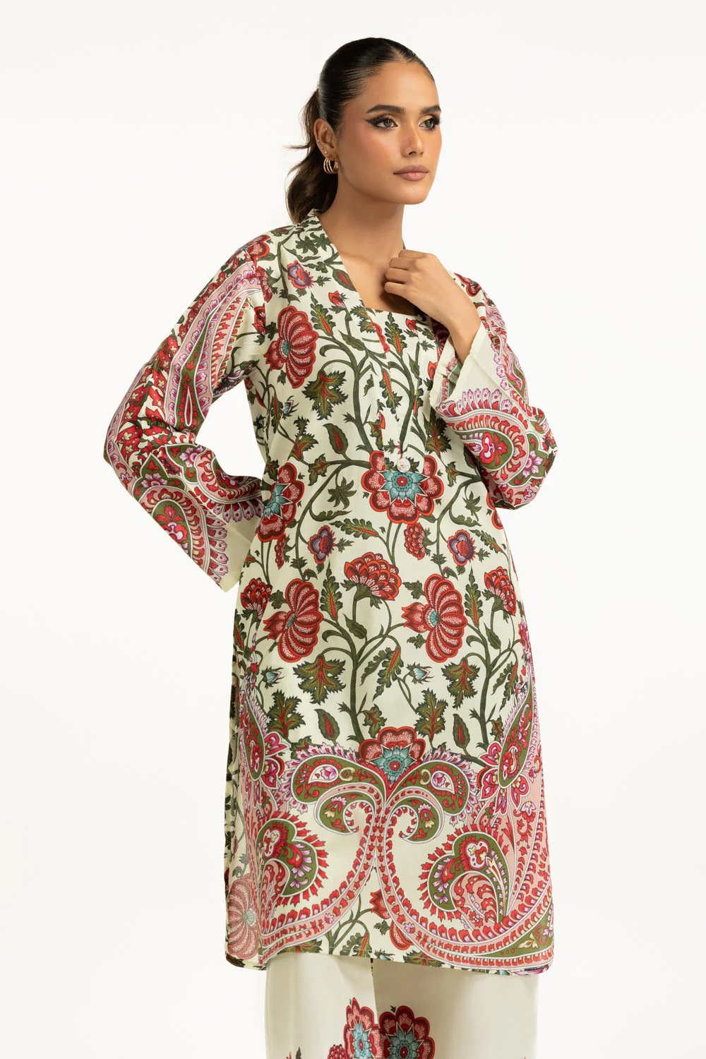 Cambric Printed Co-Ord Set - Image 4