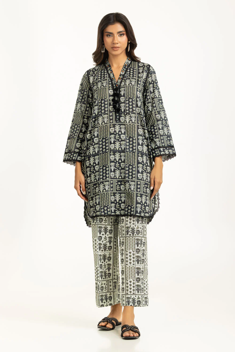 Cambric Printed Co-Ord Set - Image 3