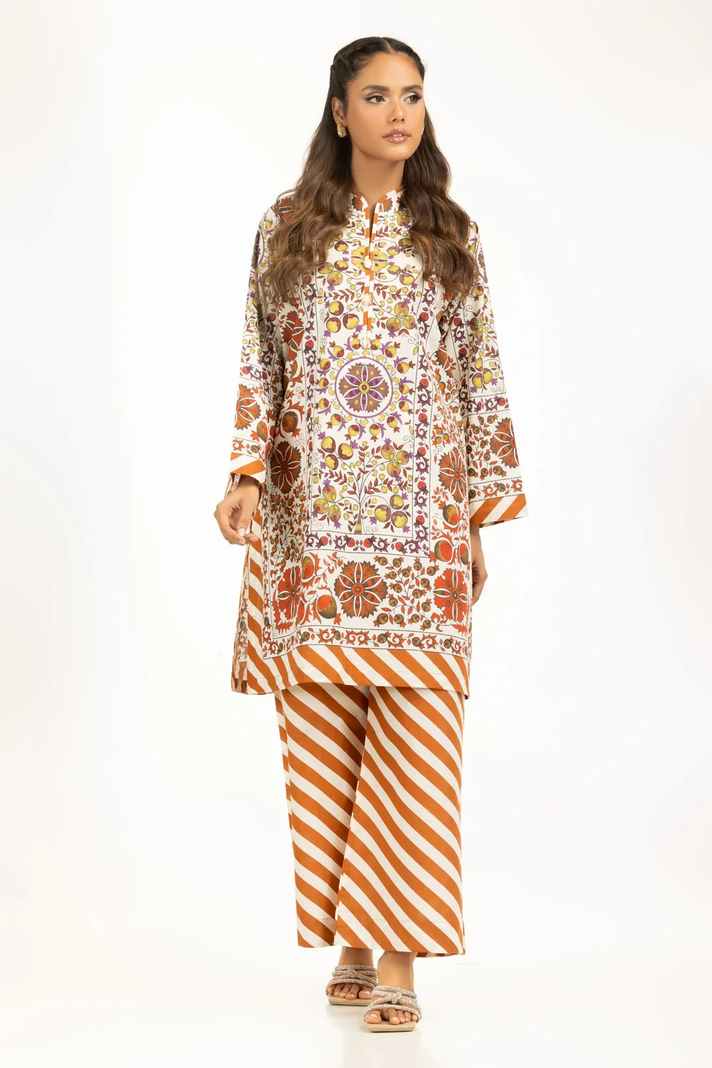 Cambric Printed Co-Ord Set