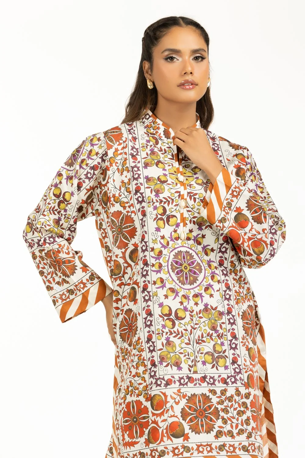 Cambric Printed Co-Ord Set - Image 3