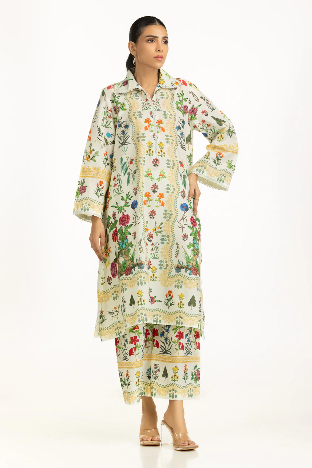 Cambric Printed Co-Ord Set - Image 3