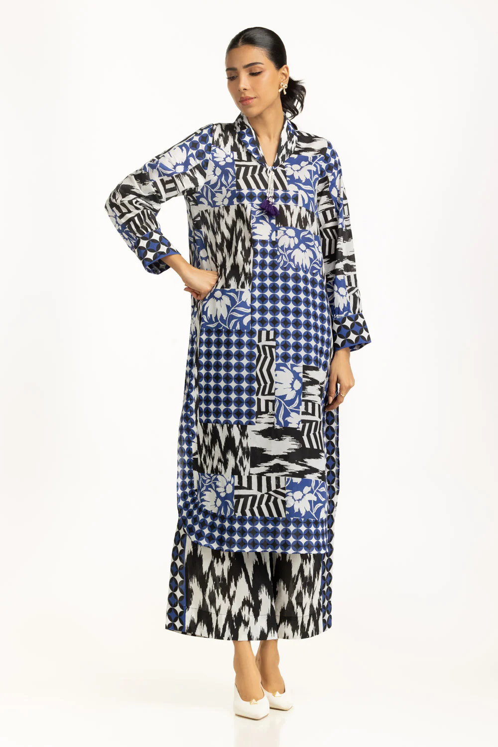 Cambric Printed Co-Ord Set - Image 2