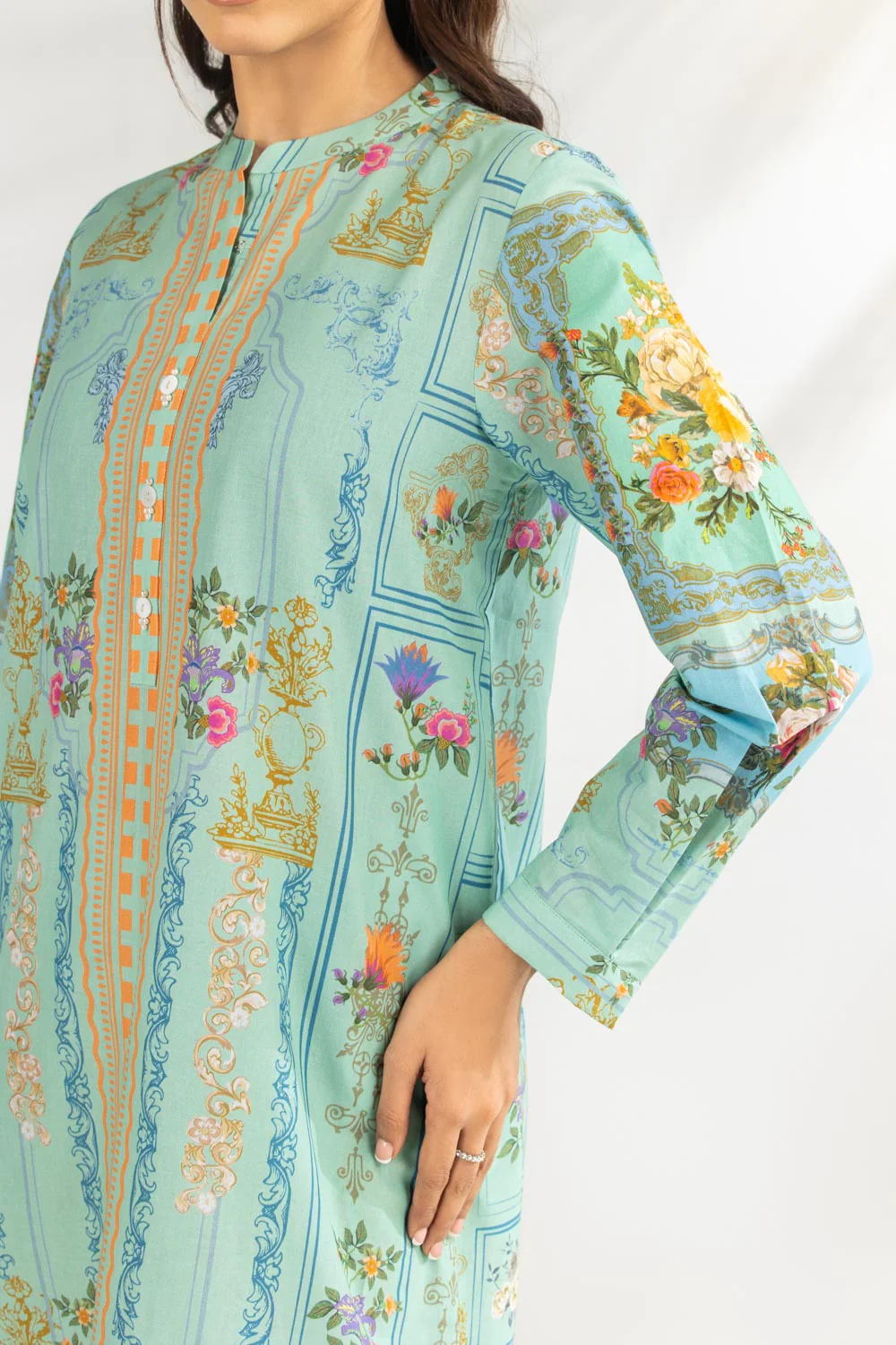 Cambric Printed Co-Ord Set - Image 2