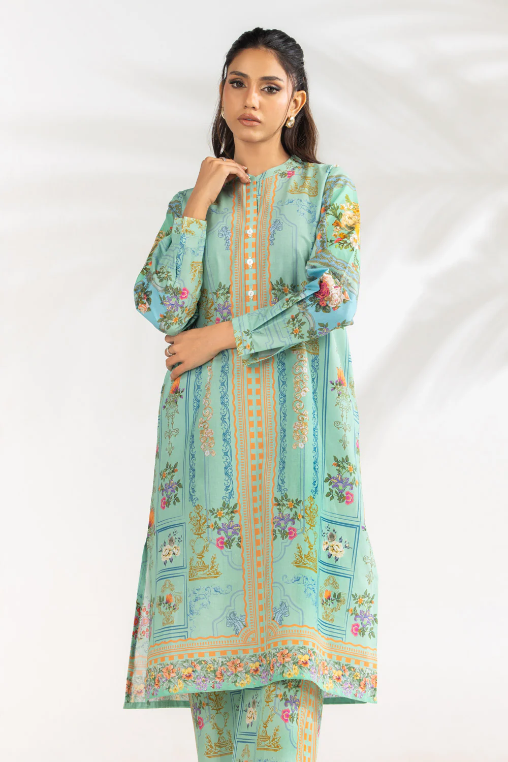 Cambric Printed Co-Ord Set - Image 3