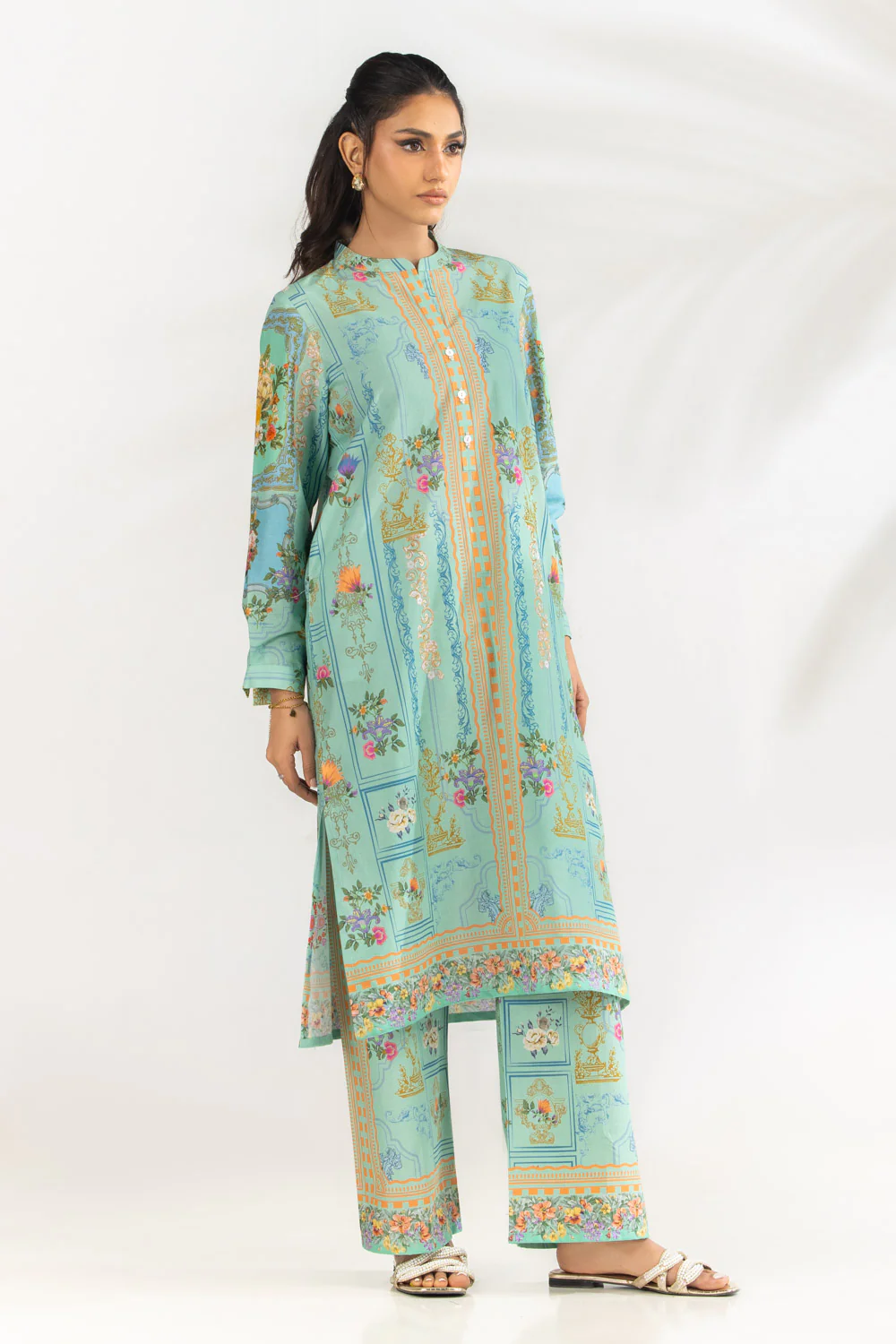 Cambric Printed Co-Ord Set - Image 4