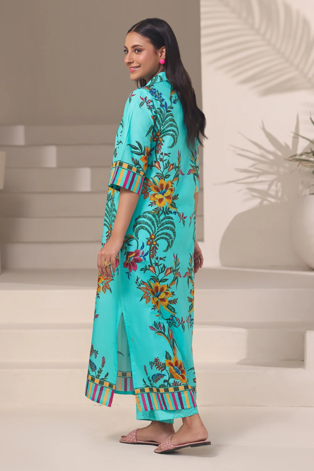 Cambric Printed Co-Ord Set - Image 8