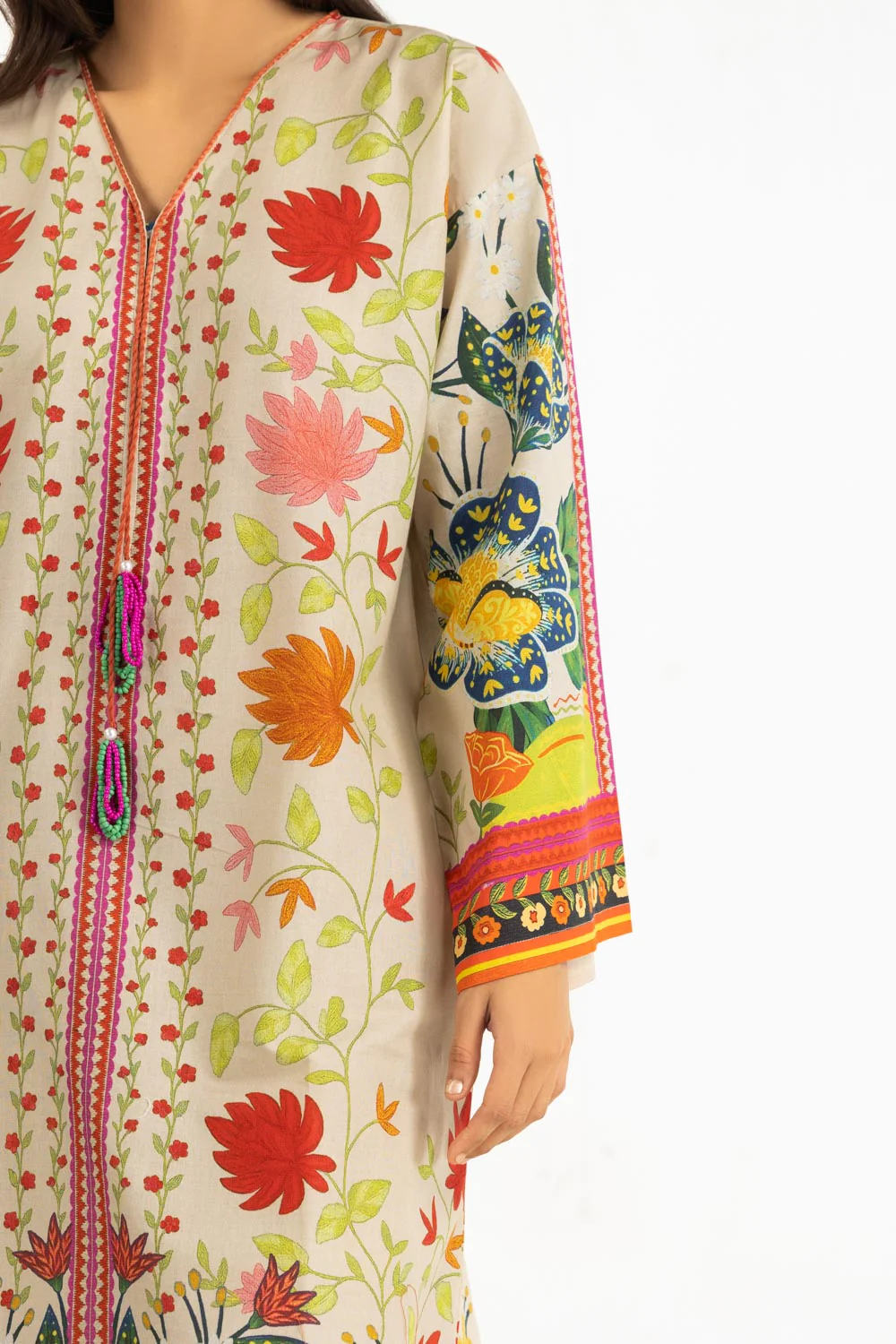 Cambric Printed Co-Ord Set - Image 2