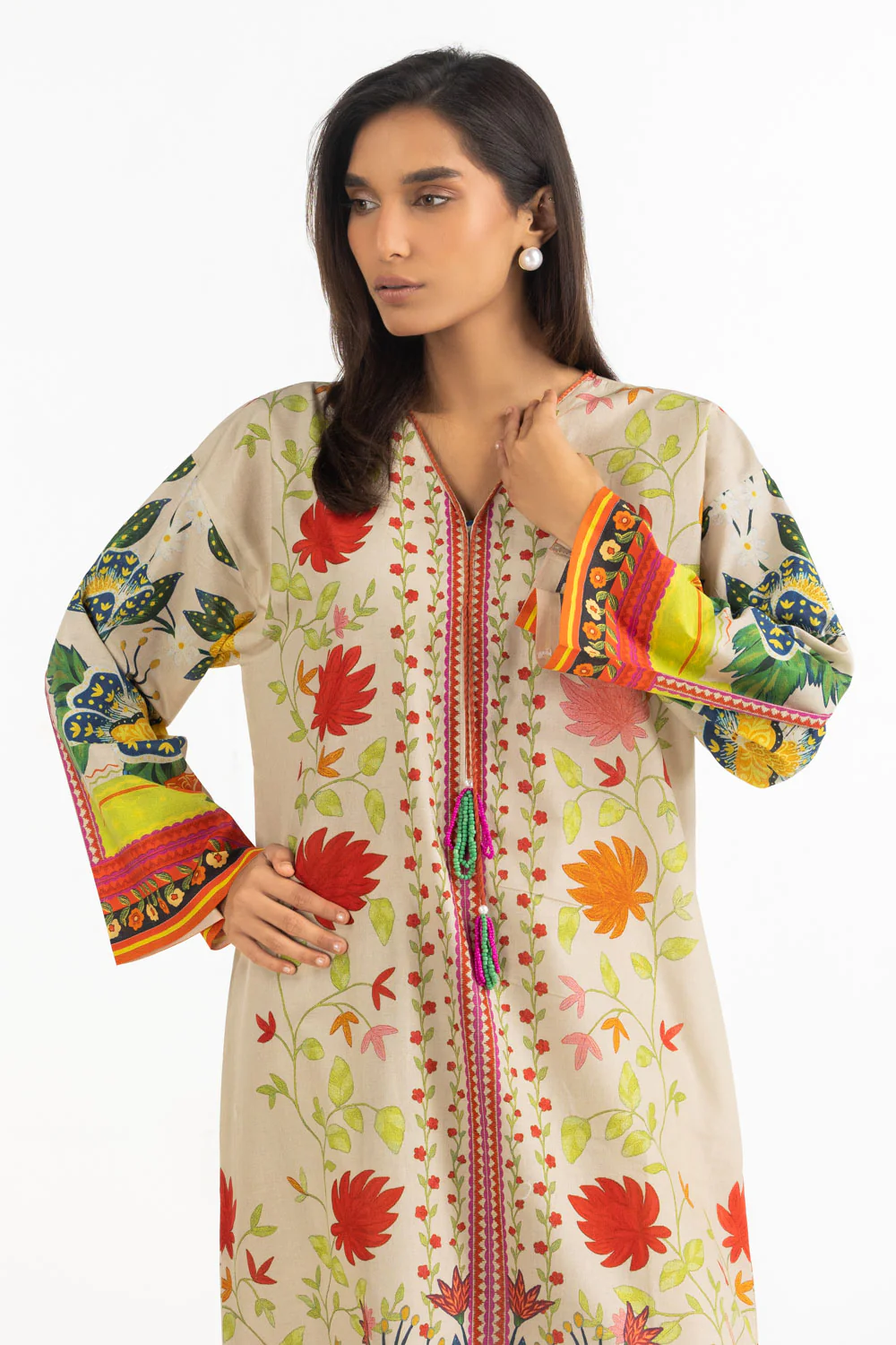 Cambric Printed Co-Ord Set - Image 7