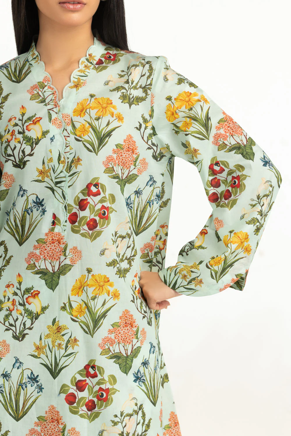 Cambric Printed Co-Ord Set - Image 2