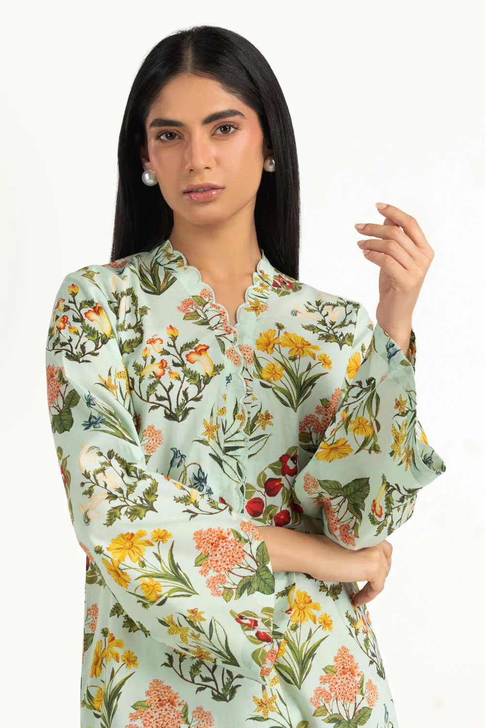 Cambric Printed Co-Ord Set - Image 4