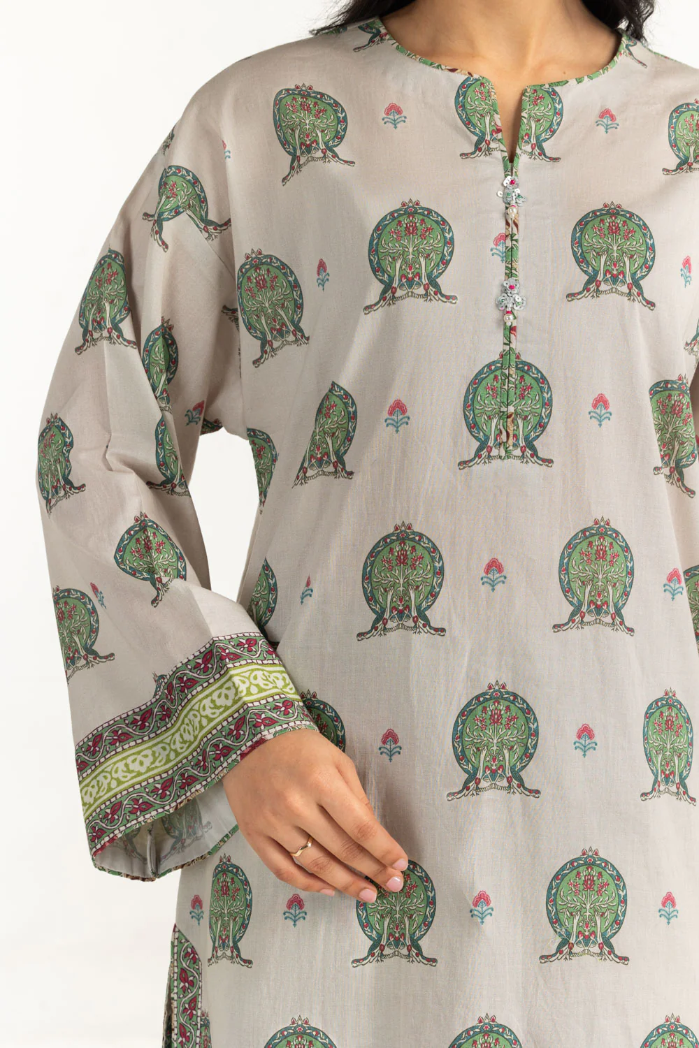 Cambric Printed Co-Ord Set - Image 2