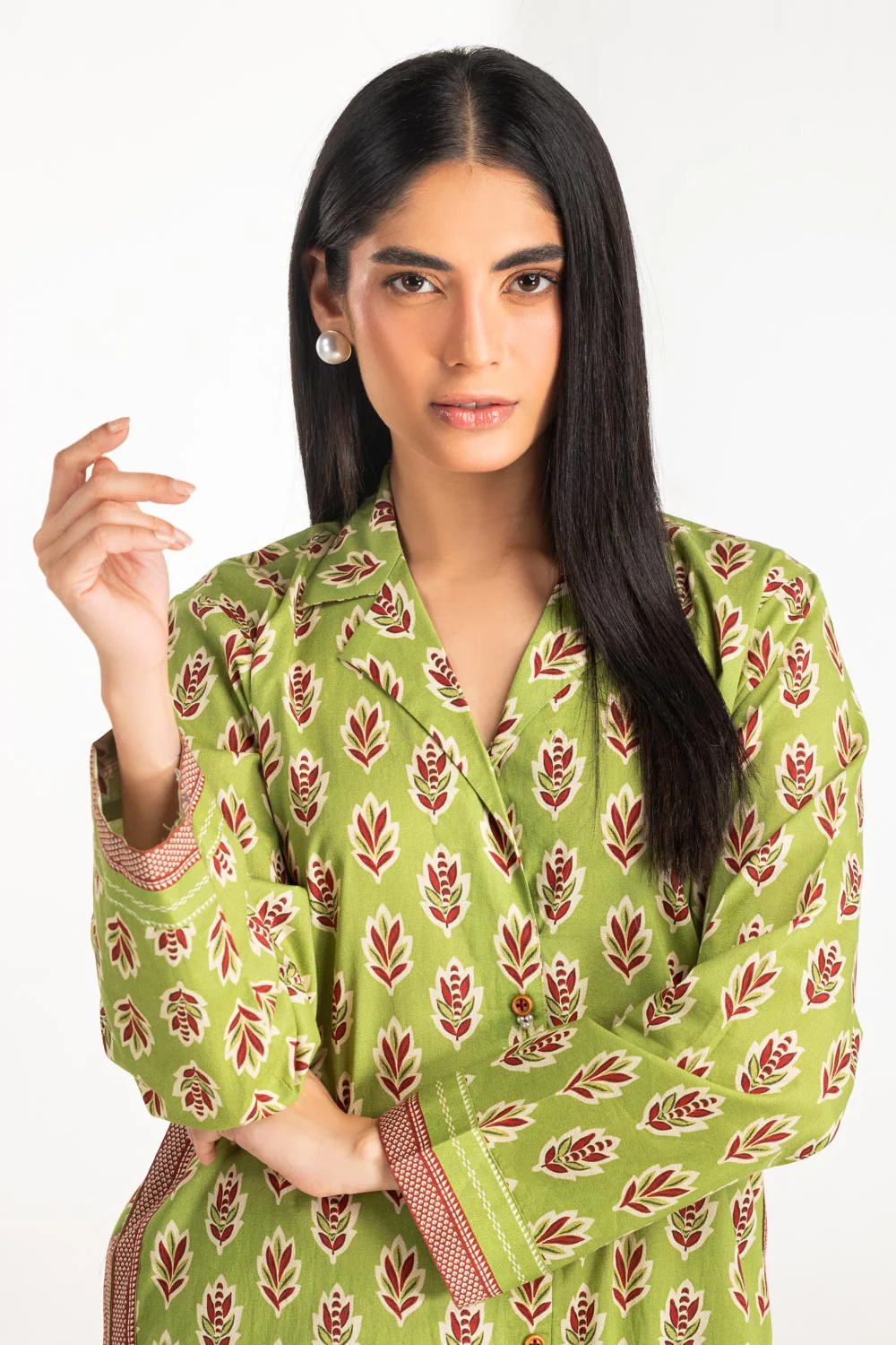 Cambric Printed Co-Ord Set - Image 4