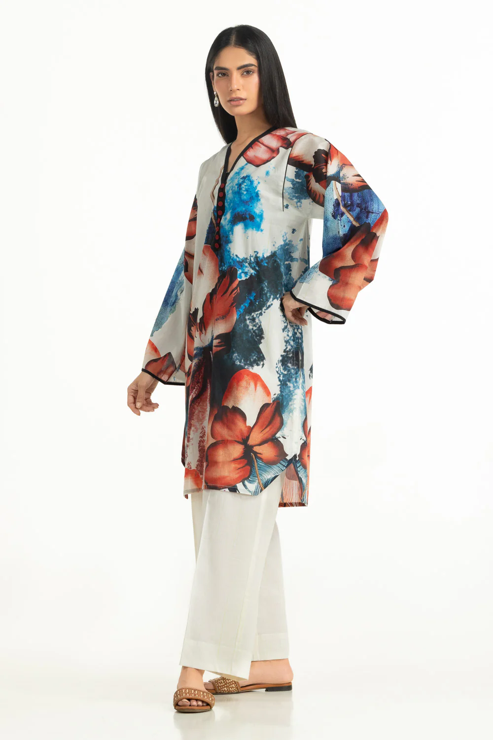 Cambric Printed Co-Ord Set - Image 3