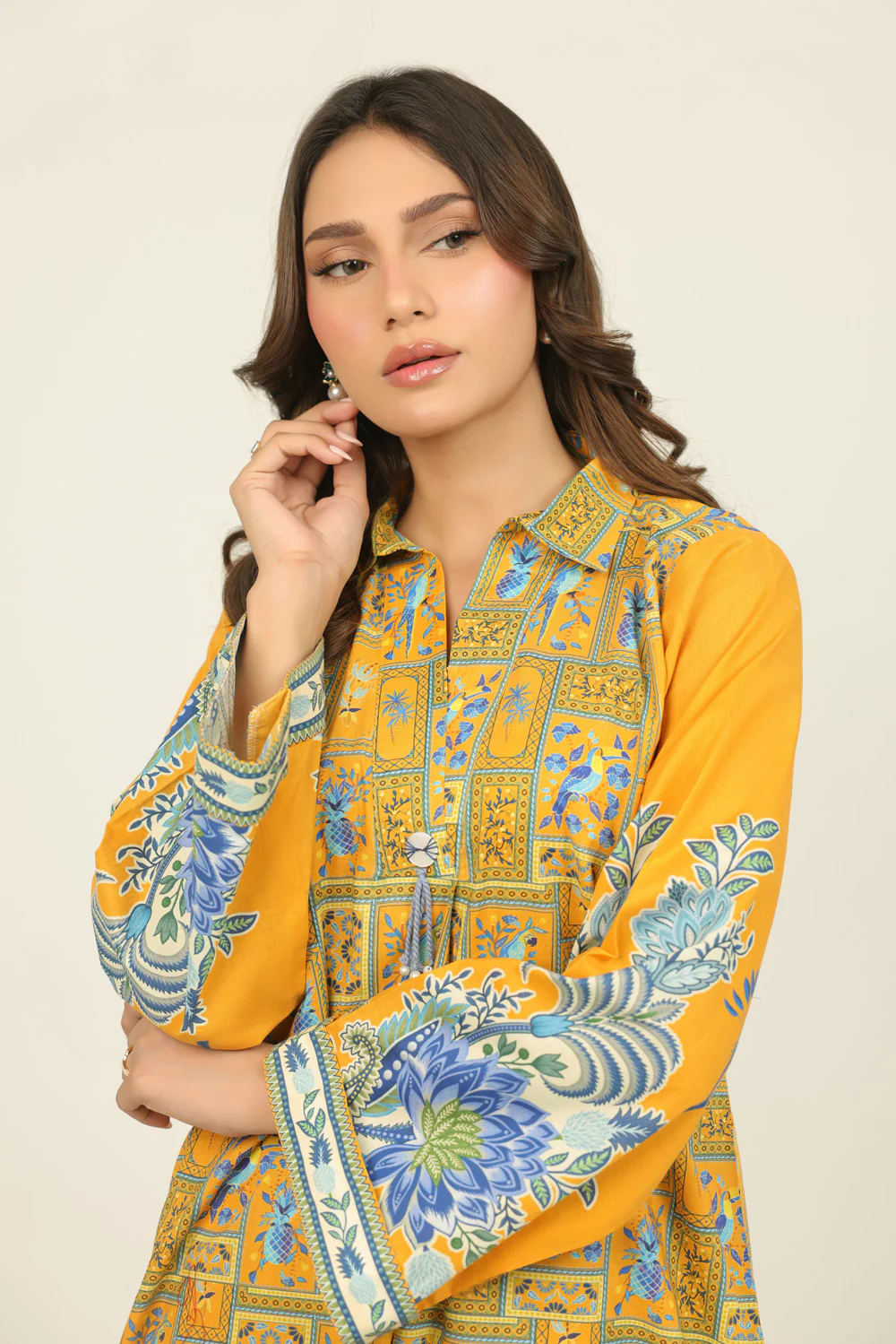 Cambric Printed Co-Ord Set - Image 2
