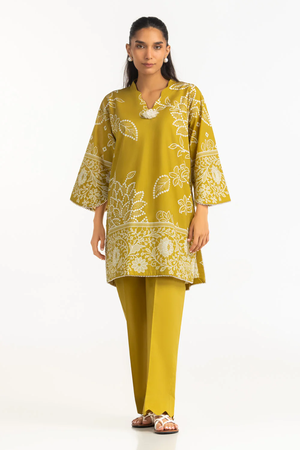 Cambric Printed Co-Ord Set