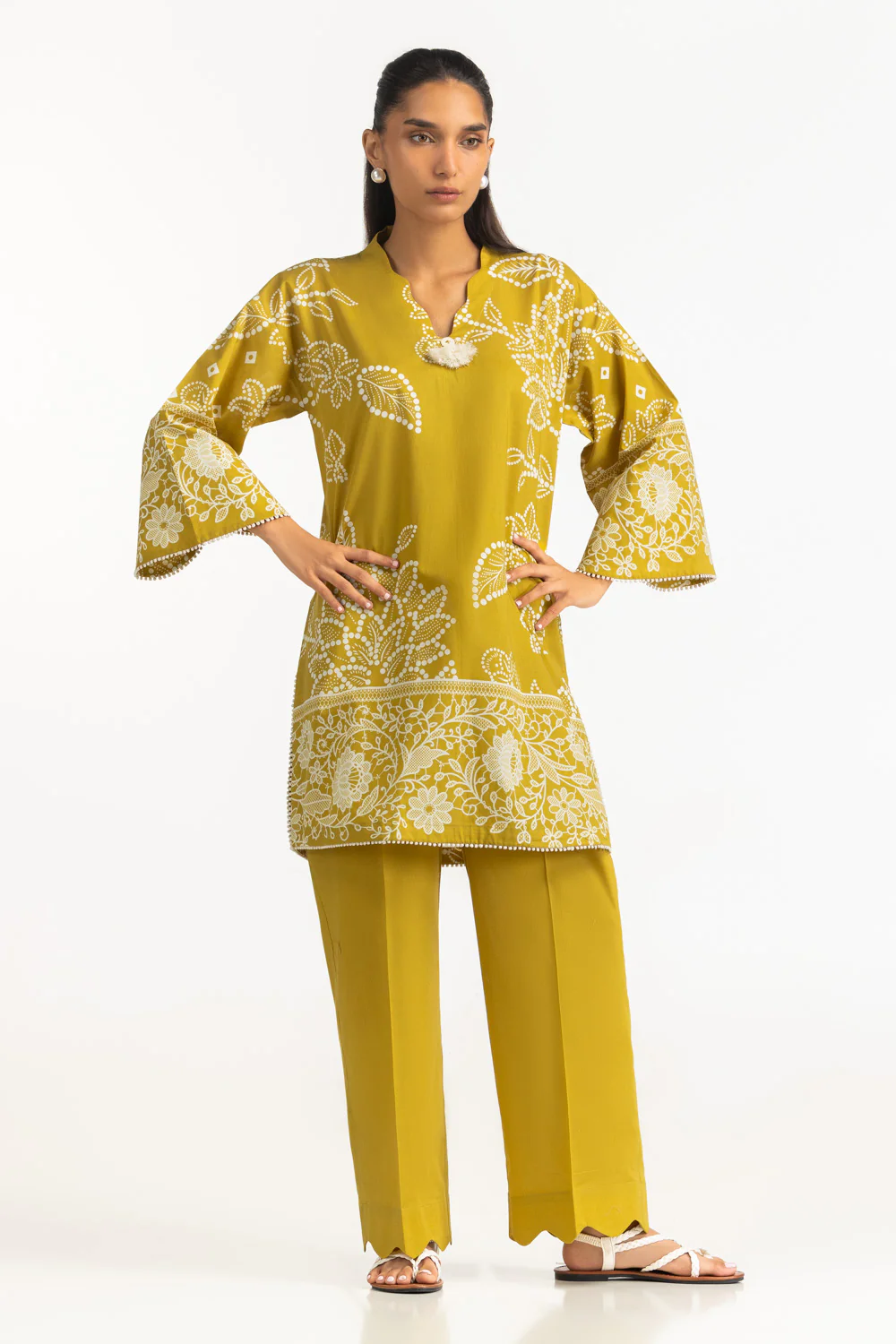 Cambric Printed Co-Ord Set - Image 3
