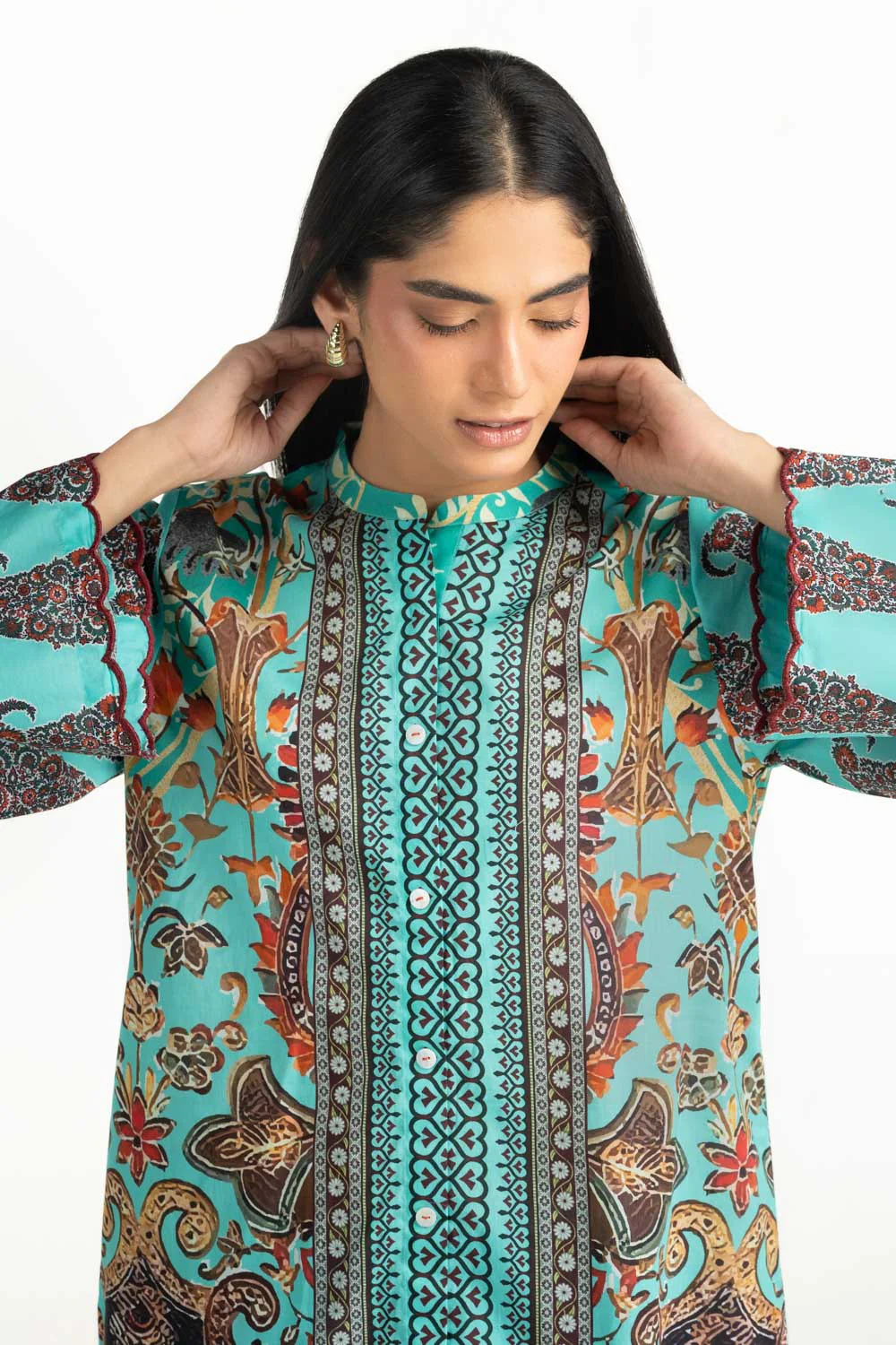 Cambric Printed Co-Ord Set - Image 5