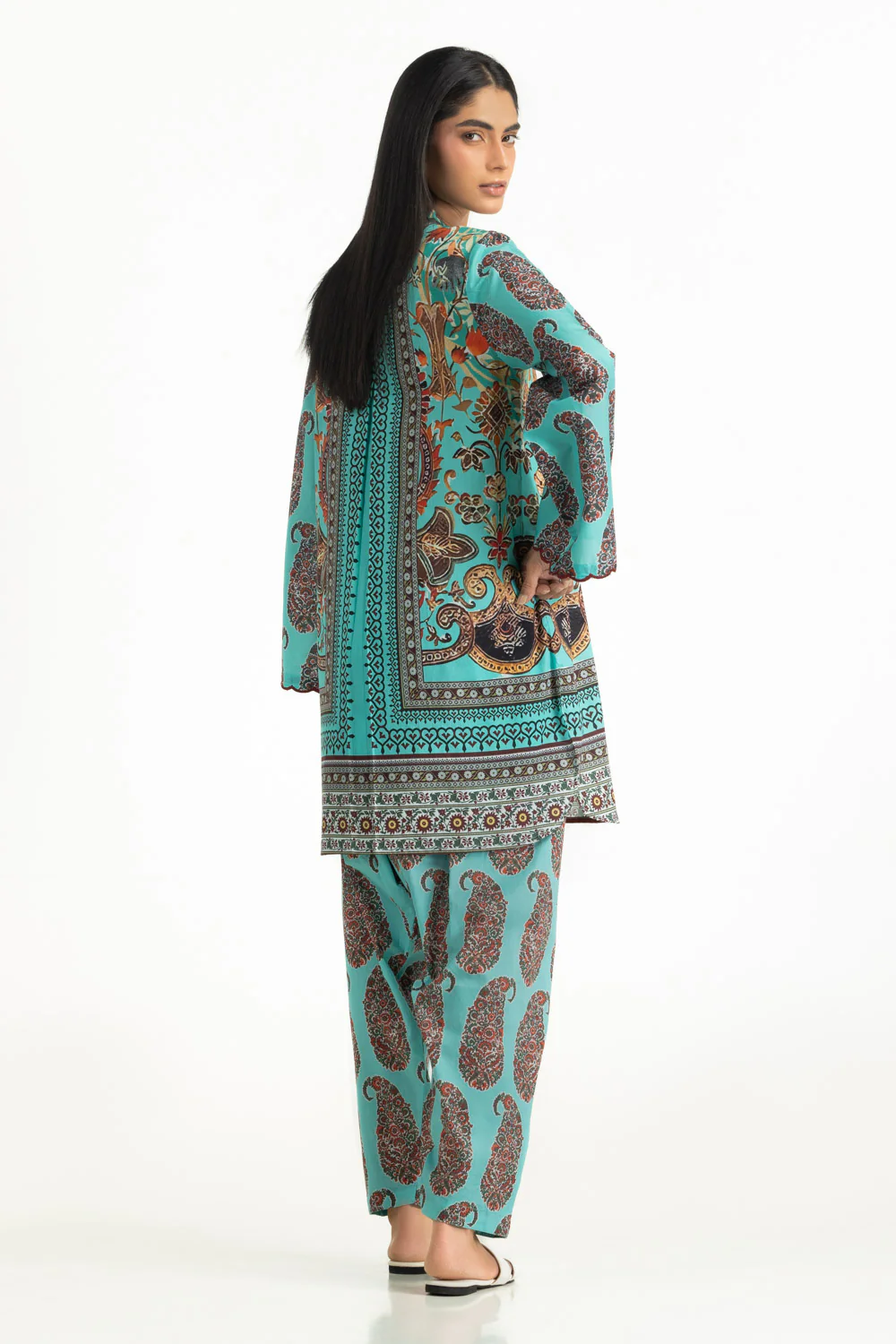 Cambric Printed Co-Ord Set - Image 6