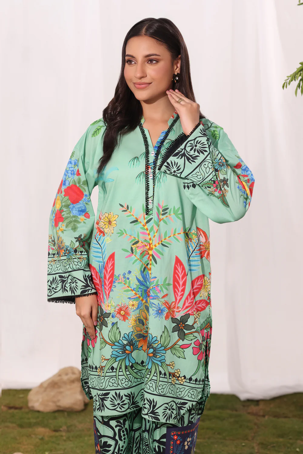 Cambric Printed Co-Ord Set - Image 6