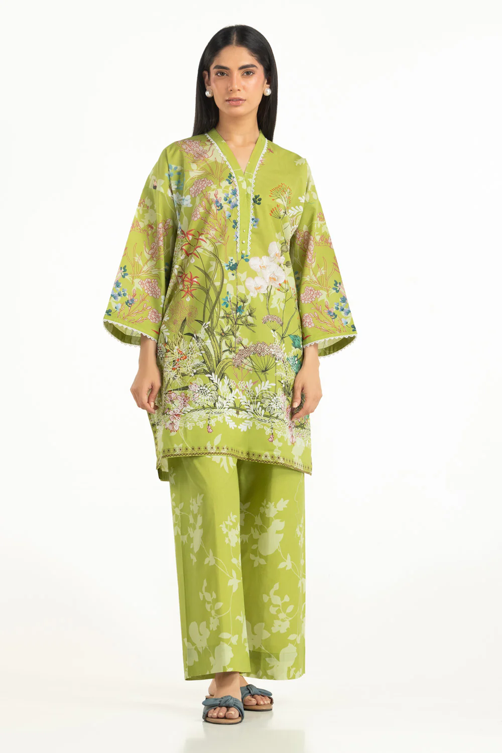 Cambric Printed Co-Ord Set