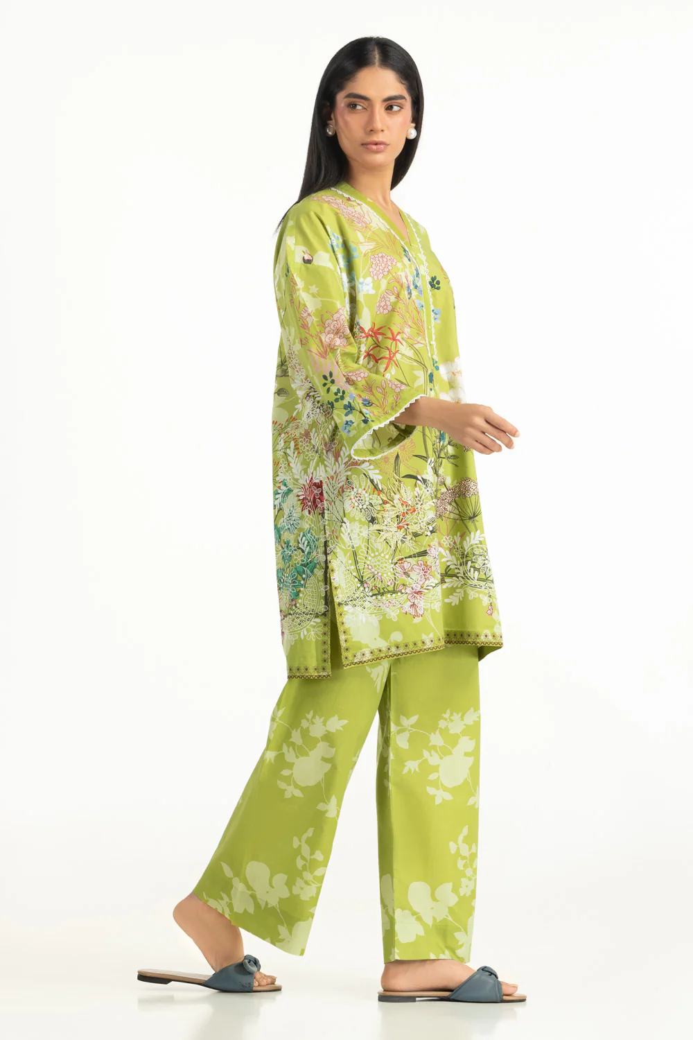 Cambric Printed Co-Ord Set - Image 4